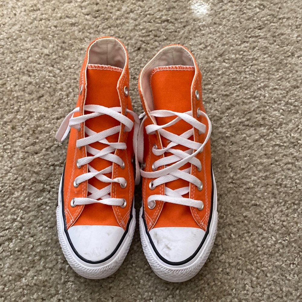 orange converse